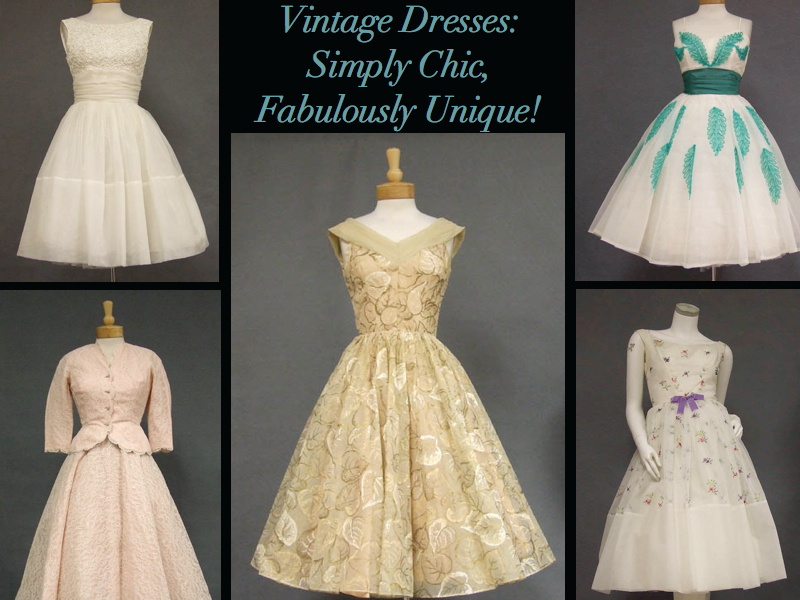 vintage dresses on Vintage Dresses From Vintageous