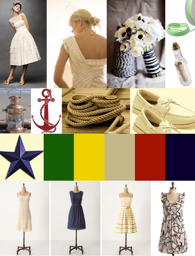 Nautical Theme With stripes in fun colors fun mixes of textures and true